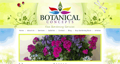 Desktop Screenshot of botanicalconceptsofverobeach.com