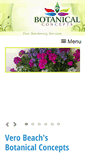 Mobile Screenshot of botanicalconceptsofverobeach.com